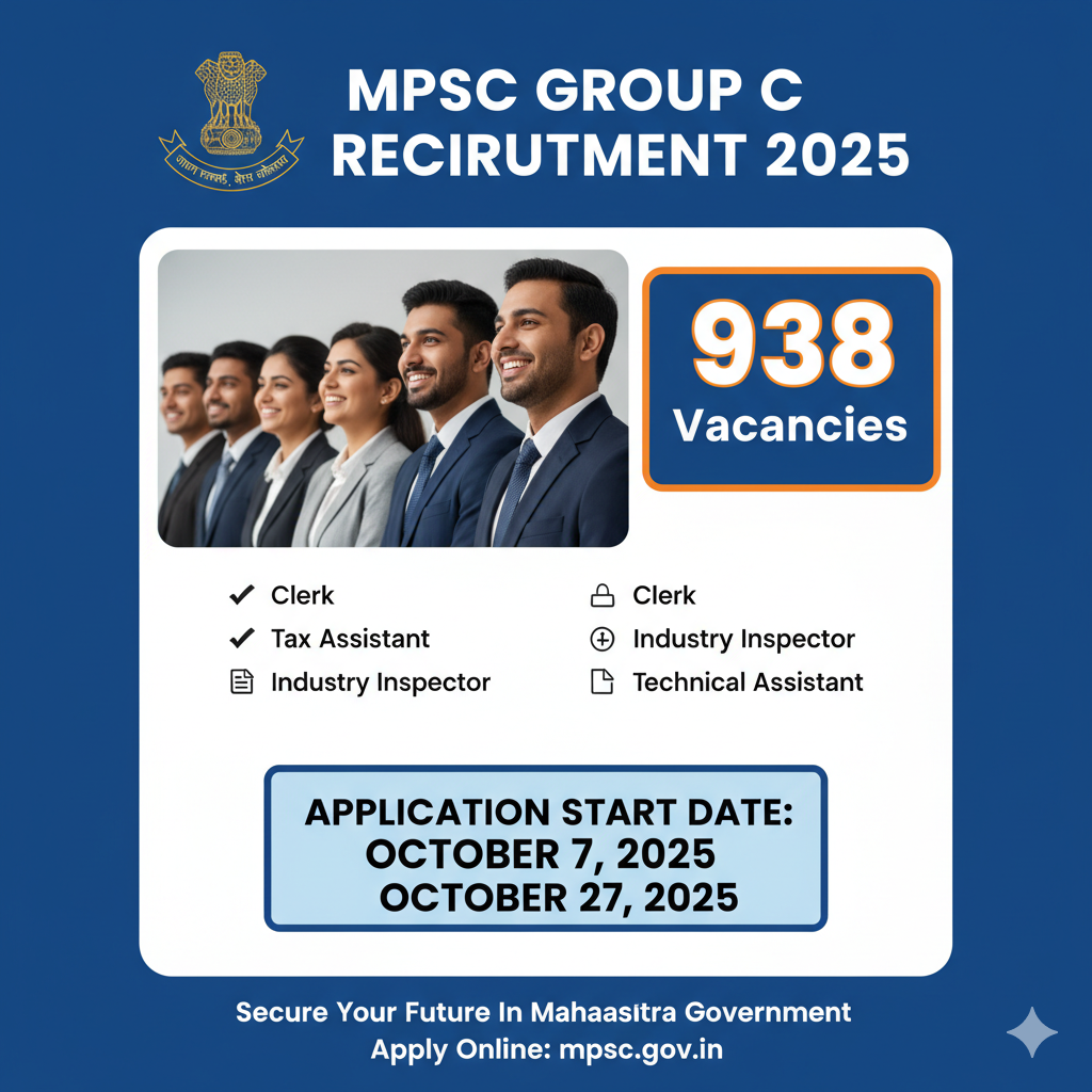 MPSC Group C Recruitment 2025