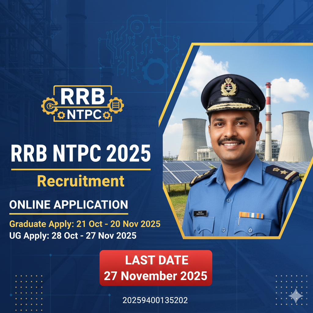 RRB NTPC 2025 Recruitment ??? Official