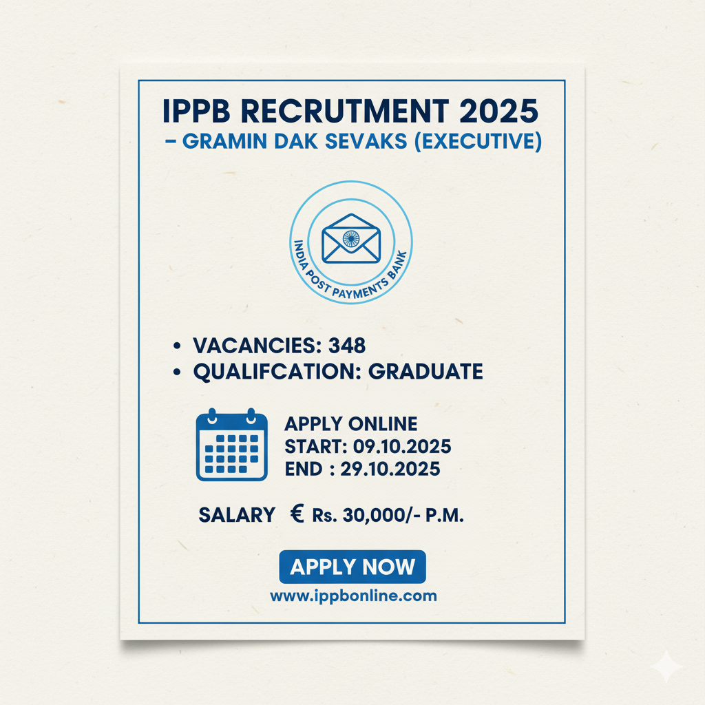 IPPB Recruitment 2025